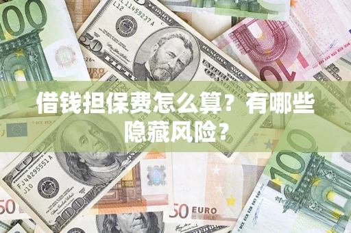 武汉借钱担保费怎么算？有哪些隐藏风险？
