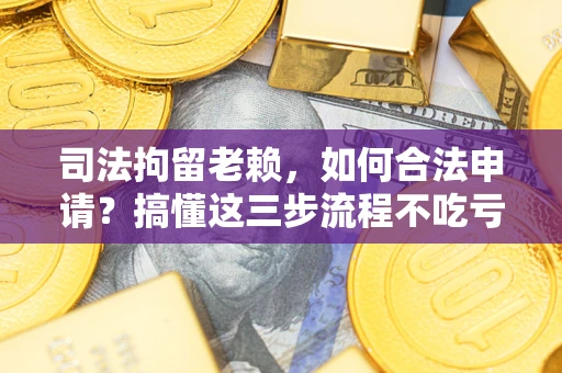 武汉司法拘留老赖，如何合法申请？搞懂这三步流程不吃亏！