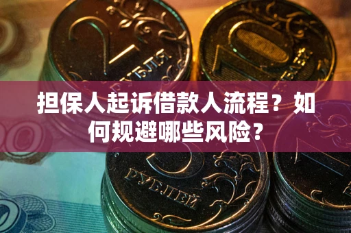 武汉担保人起诉借款人流程？如何规避哪些风险？