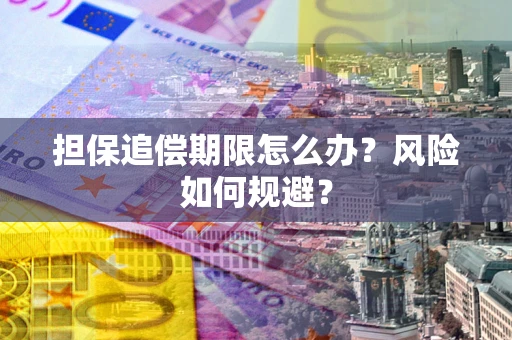武汉担保追偿期限怎么办？风险如何规避？