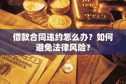 武汉借款合同违约怎么办？如何避免法律风险？